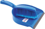 Diversen Dustpan and brush set CX03974 blue