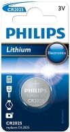 Philips CR2025 Lithium button cell battery