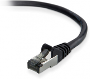 Diversen MediaRange network cable, Cat6, 1m, black