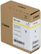 Canon PFI-110Y yellow ink cartridge (original Canon)