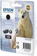 Epson 26XL (T2621) high capacity black ink cartridge (original Epson)