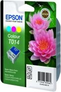 Epson T014 colour ink cartridge (original Epson)