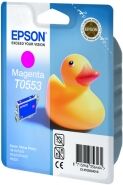 Epson T0553 magenta ink cartridge (original Epson)