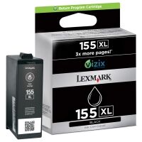 Lexmark 14N1619E (#155XL) extra high capacity black cartridge (original)