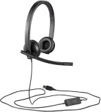 Logitech H570e stereo wired headset