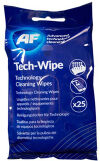 AF MTW025P cleaning wipes (25 pack)