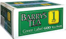 Diversen Barry's Green Label Tea Bags, LB0002, pack of 600