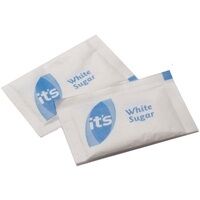 Diversen ITS White Sugar Sachets Pack of 1000