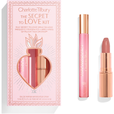 Charlotte Tilbury The Secret To Love Kit - Limited Edition Fragrance & Lip Kit Charlotte Tilbury The Secret To Love Kit - Limited Edition Fragrance & Lip Kit