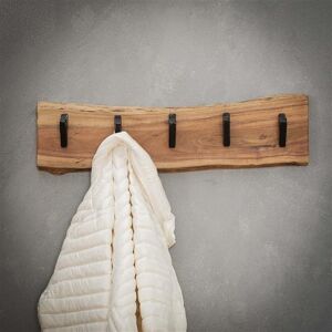 Furnwise Wooden coat rack Tommy 5 hooks