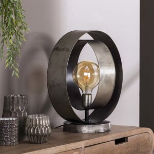 Furnwise Industrial Table Lamp Rotar Silver
