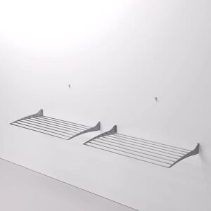 Foxydry Fold 60 x 2 wall-mounted space-saving drying rack (FOLD-60x2)