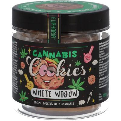 Euphoria Cannabis Cookies White Widow, 120 G Euphoria Cannabis Cookies White Widow, 120 G