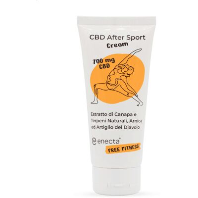 Enecta CBD After Sport Cream - Muscle Recovery, Natural, 700mg Enecta CBD After Sport Cream - Muscle Recovery, Natural, 700mg