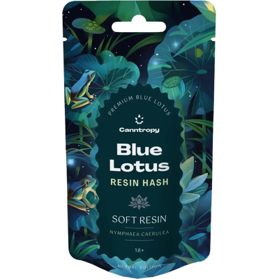 Canntropy Blue Lotus (Nymphaea Caerulea) Soft Resin Hash, 1 G - 5 G 1 Gram Canntropy Blue Lotus (Nymphaea Caerulea) Soft Resin Hash, 1 G - 5 G 1 Gram