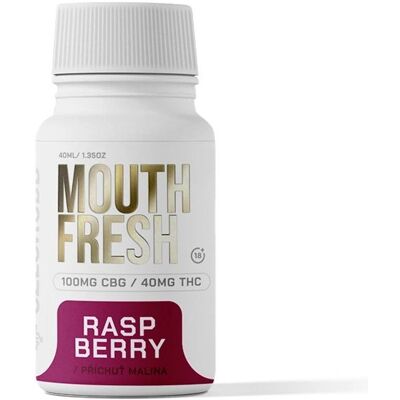 Czech Thc Mouthfresh Raspberry, 40 Mg Thc, 40 Ml Czech Thc Mouthfresh Raspberry, 40 Mg Thc, 40 Ml