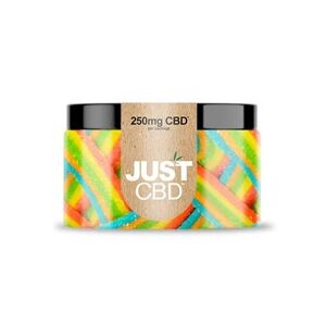 JustCBD Gummies Rainbow Ribbons 250 mg - 750 mg CBD - 250 mg CBD