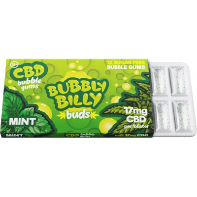 Multitrance Bubbly Billy Buds Mint Flavoured Chewing Gum (17 Mg ), 17 G Multitrance Bubbly Billy Buds Mint Flavoured Chewing Gum (17 Mg ), 17 G