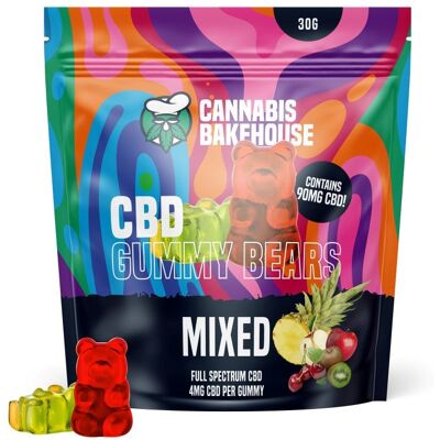 Cannabis Bakehouse Fruit Gummies - 22 Pcs X 4 Mg , 30 G Cannabis Bakehouse Fruit Gummies - 22 Pcs X 4 Mg , 30 G