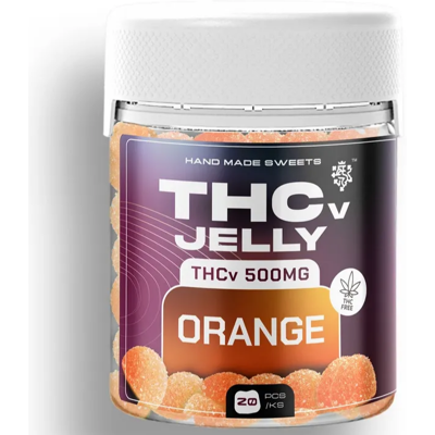 Czech Thcv Jelly Orange, 25 Mg Thcv, 20 Pcs Czech Thcv Jelly Orange, 25 Mg Thcv, 20 Pcs