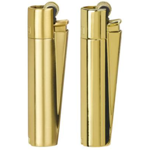Clipper Metal Gold Lighter - Gloss