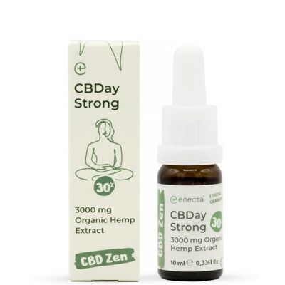 Enecta CBDay Strong - Full Spectrum CBD Oil - 30% - 10ml Enecta CBDay Strong - Full Spectrum CBD Oil - 30% - 10ml