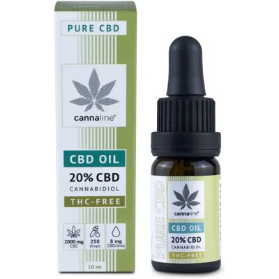 CANNALINE CBD Oil - 2000mg, 10ml, THC-Free, Hemp Seed Oil CANNALINE CBD Oil - 2000mg, 10ml, THC-Free, Hemp Seed Oil