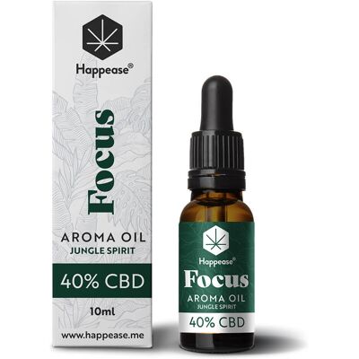 Happease Focus Oil Jungle Spirit, 40% , 4000 Mg, 10 Ml Happease Focus Oil Jungle Spirit, 40% , 4000 Mg, 10 Ml