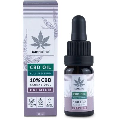 CANNALINE CBD Oil - 1000 mg, 10 ml - Full Spectrum CANNALINE CBD Oil - 1000 mg, 10 ml - Full Spectrum