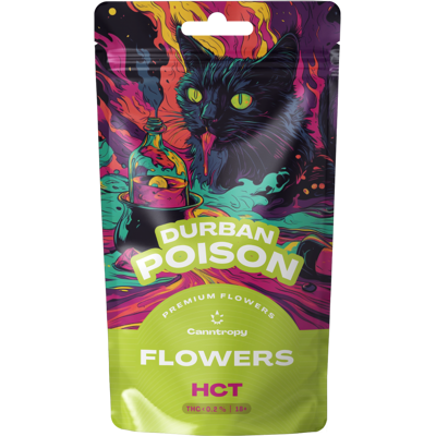 Canntropy Hct Flower Durban Poison 1 Canntropy Hct Flower Durban Poison 1