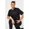 PRETTYLITTLETHING Black Oversized Training T-Shirt