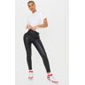 PrettyLittleThing Coated Black Disco Skinny Jeans