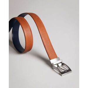 Ted Baker Reversible Leather Belt in Tan KARMER, Men's Accessories Size: 40"