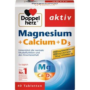 Doppelherz Health Minerals & Vitamins Magnesium + Calcium + D3 Tablets 79,20 g