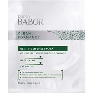 BABOR Facial care Cleanformance Hemp Fiber Sheet Mask