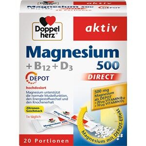 Doppelherz Health Energy & Performance Magnesium + B12 + D3 32 g