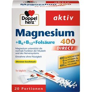 Doppelherz Health Energy & Performance Magnesium + B6 + B12 + Folic Acid 24 g