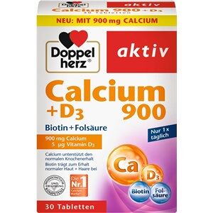 Doppelherz Health Muscles, bones, movement Calcium 900 + D3 + Biotin 77,10 g