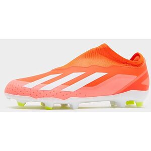 adidas X Crazyfast League Laceless FG Junior - Solar Red / Cloud White / Team Solar Yellow 2, Solar Red / Cloud White / Team Solar Yellow 2 - kids - Size: 5