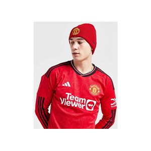 New Era Manchester United FC Basic Cuff Beanie Hat - Red, Red - female - Size: One Size