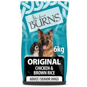 Burns 6kg Adult & Senior Original Chicken & Brown Rice Burns Dry Dog Food