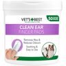 50x Finger Pads Clean Ear Vet's Best Dog Grooming