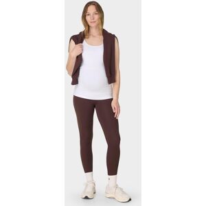 Sweaty Betty All Day 7/8 Maternity Leggings, Brown, Women's M Sweaty Betty All Day 7/8 Maternity Leggings, Brown, Women's M