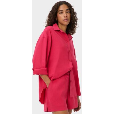 Sweaty Betty Linen Shorts, Red, Women's S Sweaty Betty Linen Shorts, Red, Women's S