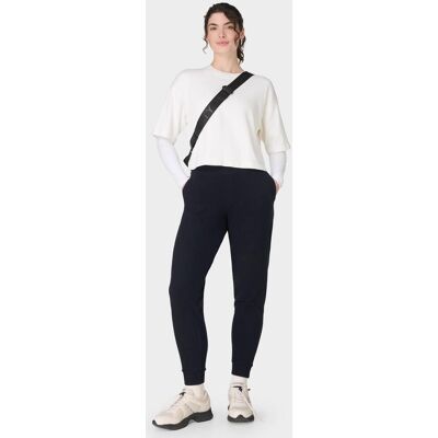 Sweaty Betty Luxe Fleece Jogger, Black, Women's M Sweaty Betty Luxe Fleece Jogger, Black, Women's M