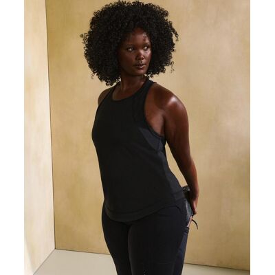 Sweaty Betty Breathe Easy Mesh Run Tank Top, Black, Women's XXS Sweaty Betty Breathe Easy Mesh Run Tank Top, Black, Women's XXS