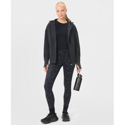 Sweaty Betty Therma Boost Reflective Running Leggings, Black, Women's XXS Sweaty Betty Therma Boost Reflective Running Leggings, Black, Women's XXS
