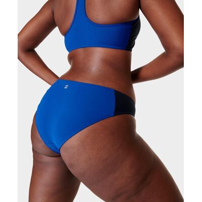 Sweaty Betty Peninsula Xtra Life Bikini Brief, Blue, Women's XS Sweaty Betty Peninsula Xtra Life Bikini Brief, Blue, Women's XS
