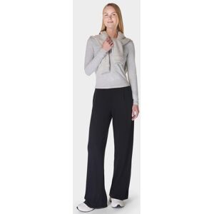 Sweaty Betty At Ease Wide Leg Trousers, Black, Women's XS Sweaty Betty At Ease Wide Leg Trousers, Black, Women's XS
