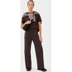 Sweaty Betty At Ease Wide Leg Trousers, Brown, Women's M Sweaty Betty At Ease Wide Leg Trousers, Brown, Women's M